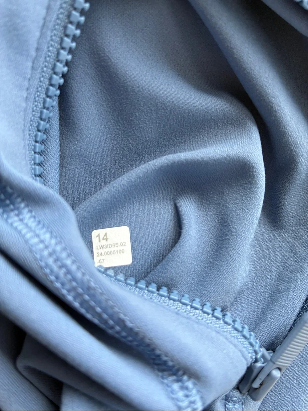 Lululemon Define Jacket Nulu Oasis Blue Size 14 Original Tag